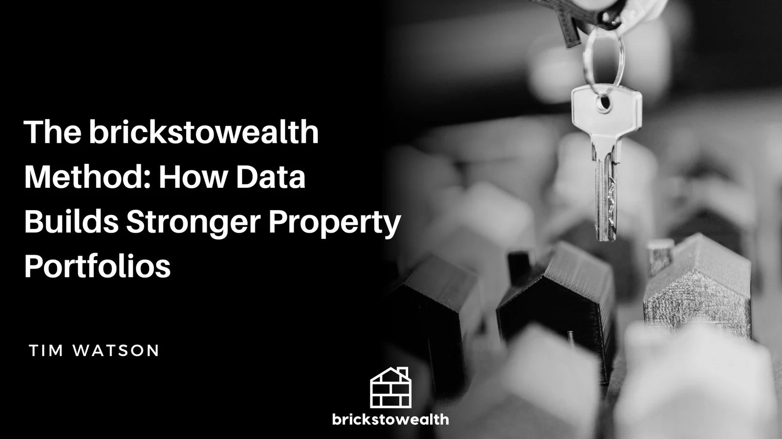 Cover graphic detailing the brickstowealth 4-pillar data framework for property selection.
